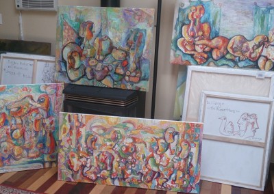 Studio paintings